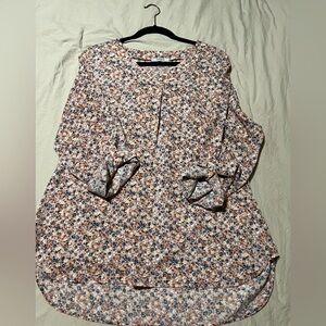 Floral Print Women's Top